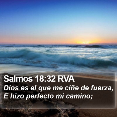 Salmos 18:32 RVA Bible Verse Image