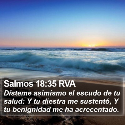 Salmos 18:35 RVA Bible Verse Image