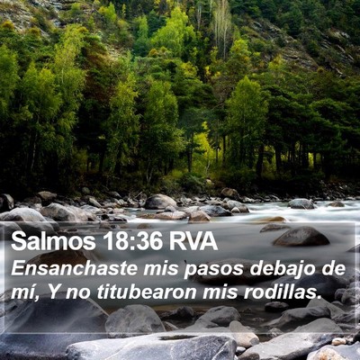 Salmos 18:36 RVA Bible Verse Image