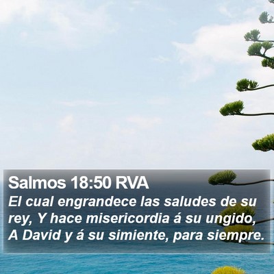 Salmos 18:50 RVA Bible Verse Image