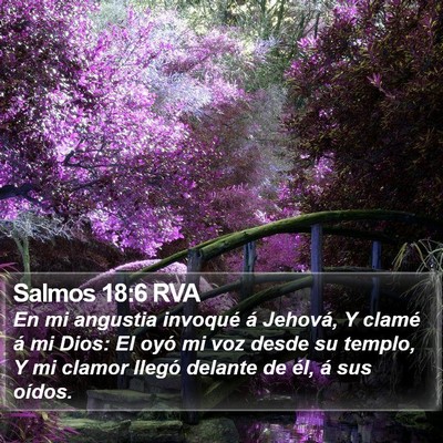 Salmos 18:6 RVA Bible Verse Image