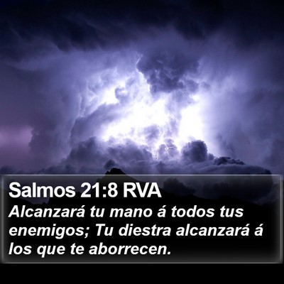 Salmos 21:8 RVA Bible Verse Image