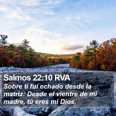Salmos 22:10 RVA Bible Verse Image