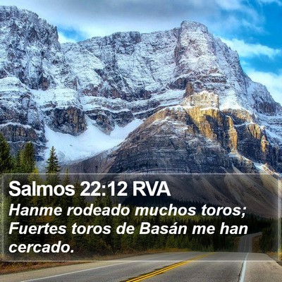 Salmos 22:12 RVA Bible Verse Image