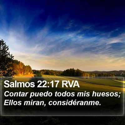 Salmos 22:17 RVA Bible Verse Image