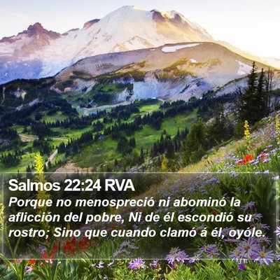 Salmos 22:24 RVA Bible Verse Image