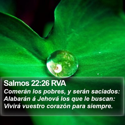 Salmos 22:26 RVA Bible Verse Image