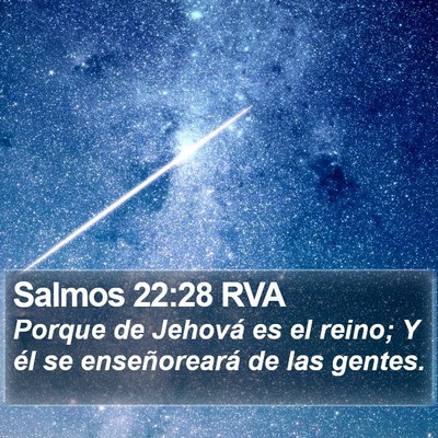 Salmos 22:28 RVA Bible Verse Image