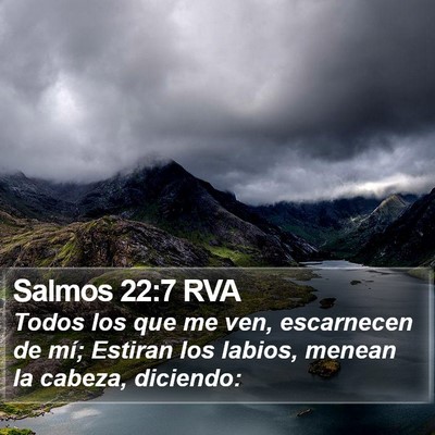 Salmos 22:7 RVA Bible Verse Image