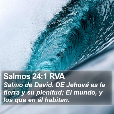 Salmos 24:1 RVA Bible Verse Image