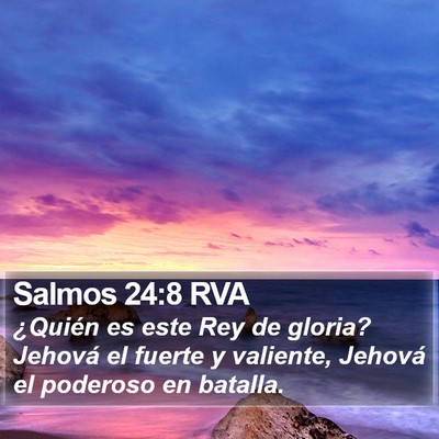 Salmos 24:8 RVA Bible Verse Image