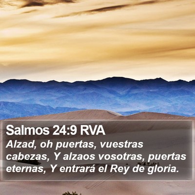 Salmos 24:9 RVA Bible Verse Image