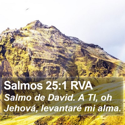 Salmos 25:1 RVA Bible Verse Image