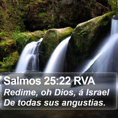 Salmos 25:22 RVA Bible Verse Image
