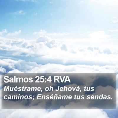 Salmos 25:4 RVA Bible Verse Image