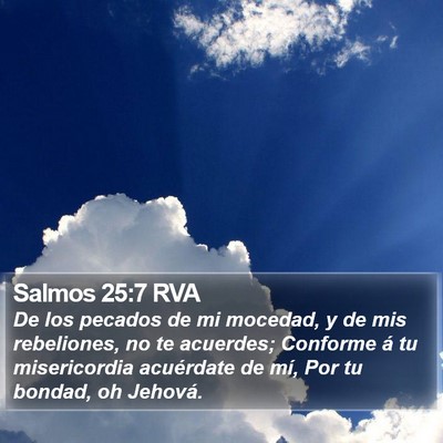 Salmos 25:7 RVA Bible Verse Image