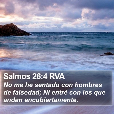 Salmos 26:4 RVA Bible Verse Image