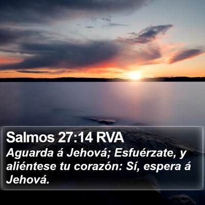 Salmos 27:14 RVA Bible Verse Image