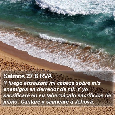 Salmos 27:6 RVA Bible Verse Image
