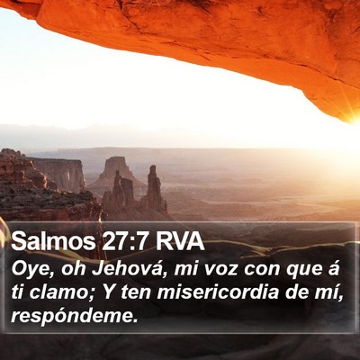 Salmos 27:7 RVA Bible Verse Image