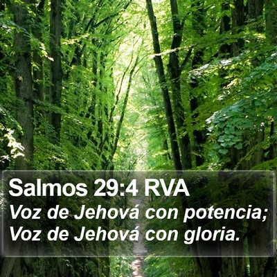 Salmos 29:4 RVA Bible Verse Image