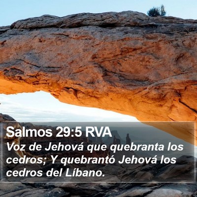 Salmos 29:5 RVA Bible Verse Image