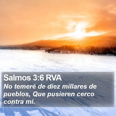 Salmos 3:6 RVA Bible Verse Image