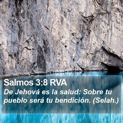 Salmos 3:8 RVA Bible Verse Image