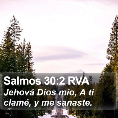 Salmos 30:2 RVA Bible Verse Image