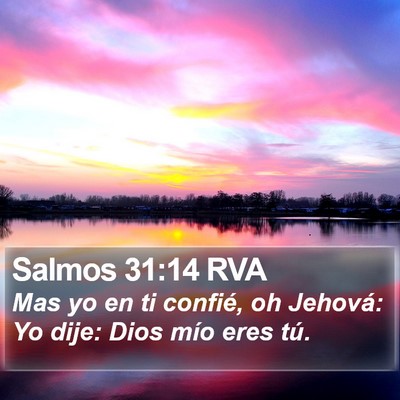 Salmos 31:14 RVA Bible Verse Image