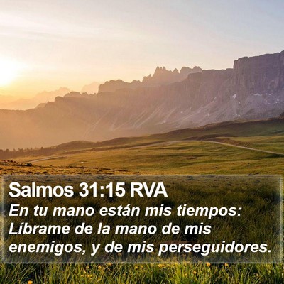Salmos 31:15 RVA Bible Verse Image