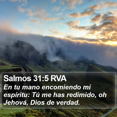 Salmos 31:5 RVA Bible Verse Image