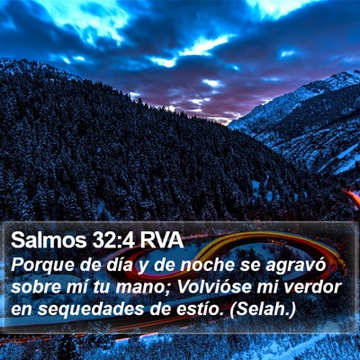 Salmos 32:4 RVA Bible Verse Image