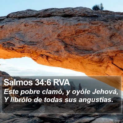 Salmos 34:6 RVA Bible Verse Image