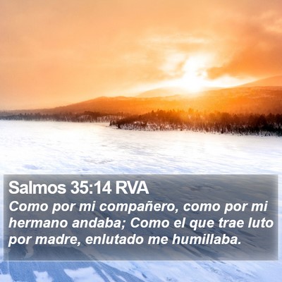 Salmos 35:14 RVA Bible Verse Image