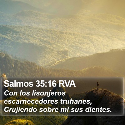 Salmos 35:16 RVA Bible Verse Image
