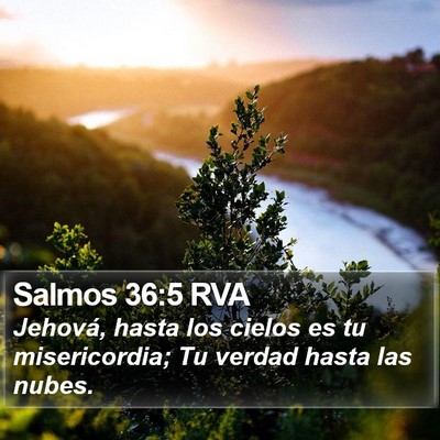Salmos 36:5 RVA Bible Verse Image