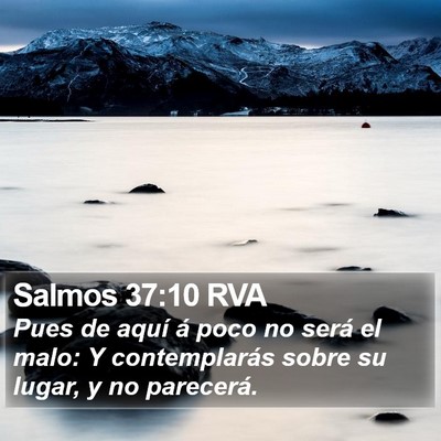 Salmos 37:10 RVA Bible Verse Image