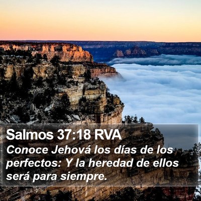 Salmos 37:18 RVA Bible Verse Image