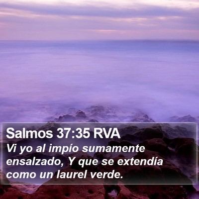 Salmos 37:35 RVA Bible Verse Image
