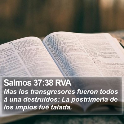 Salmos 37:38 RVA Bible Verse Image