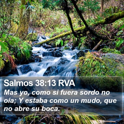 Salmos 38:13 RVA Bible Verse Image