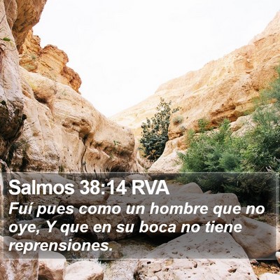 Salmos 38:14 RVA Bible Verse Image