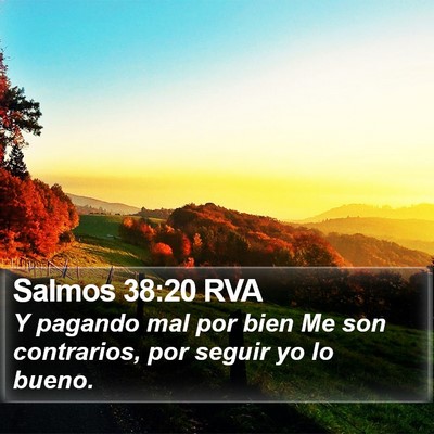 Salmos 38:20 RVA Bible Verse Image