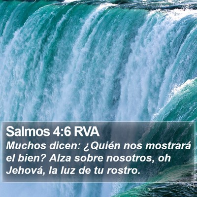 Salmos 4:6 RVA Bible Verse Image