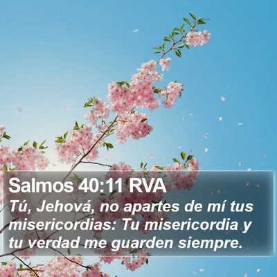 Salmos 40:11 RVA Bible Verse Image