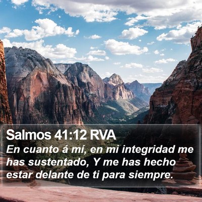 Salmos 41:12 RVA Bible Verse Image