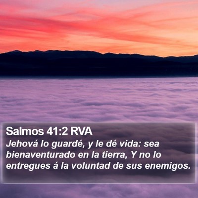 Salmos 41:2 RVA Bible Verse Image