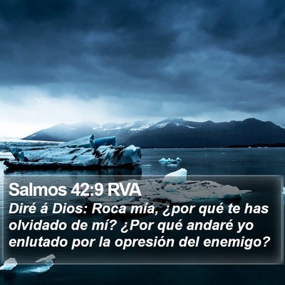 Salmos 42:9 RVA Bible Verse Image