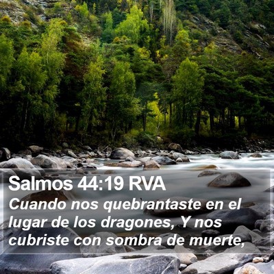 Salmos 44:19 RVA Bible Verse Image